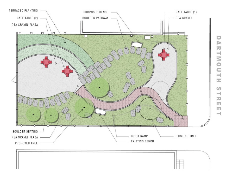 Plan for Dartmouth St. Park